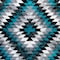 Flash Furniture Turquoise 6' x 9' Diamond Patterned Area Rug OKR-RG1106-69-TQ-GG - alternate 7